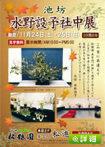 美空：池坊展示会
